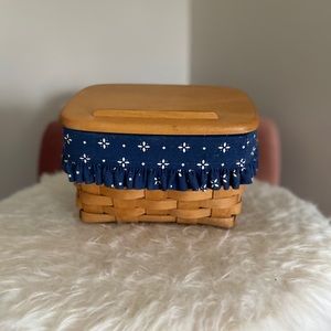 Authentic Longaberger Recipe Basket w/Liner